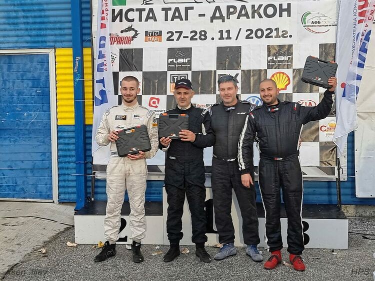 Първо място за Иван Бакърджиев в автомобилизма, Илия Вачев - трети