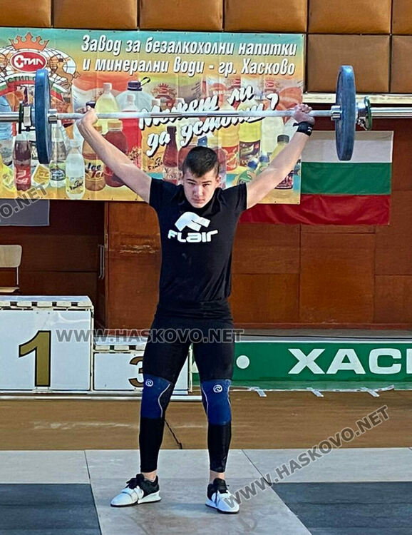 Костадин Костадинов вдигна за сребро на подиума в Хасково