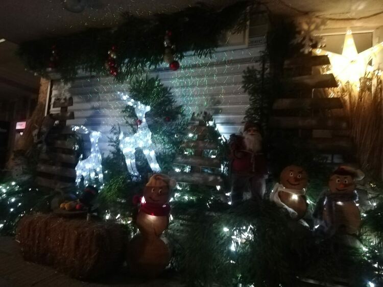 Красива коледна украса грее отново пред кметството в Момчиловци