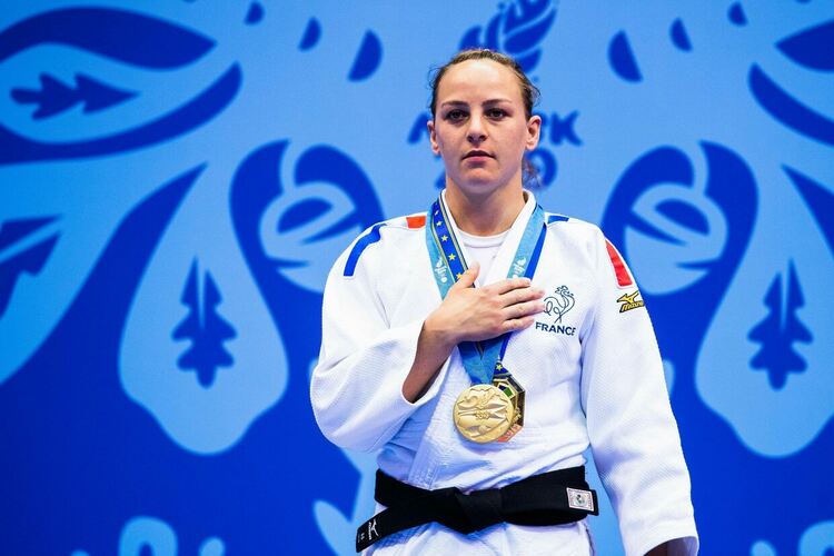 Марго Пино се състезава в категория под 70 кг. Носителка е на бронзов медал от световно първенство, златен медал от европейско първенство, злато в отборното класиране на Олимпийските игри в Токио и злато на Европейските игри в Минск през 2019 г.