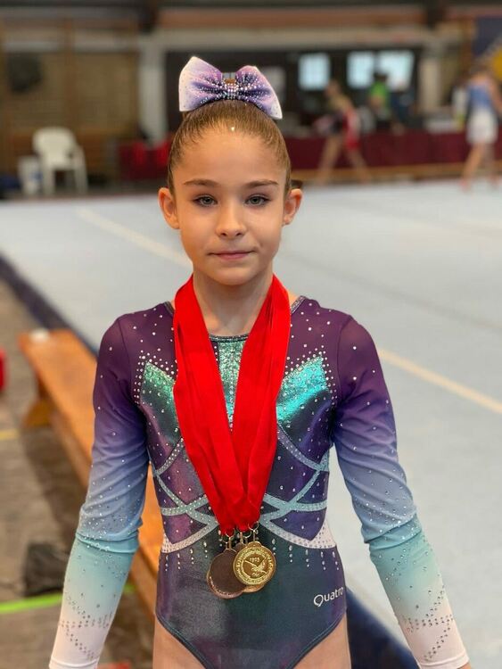 Сребро за Кристин Кръстева от международен турнир по спортна гимнастика в Сърбия