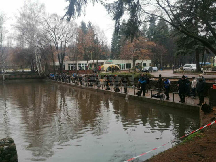 Първо състезание по риболов се проведе в централния парк в Перник