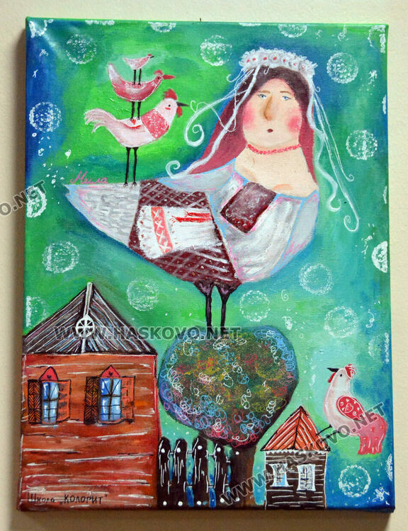 Малките художниците от „Колорит“ украсиха детска поликлиника в Хасково