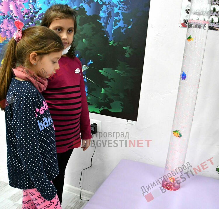 В ОУ "Пенчо Славейков" откриха Сензорна стая