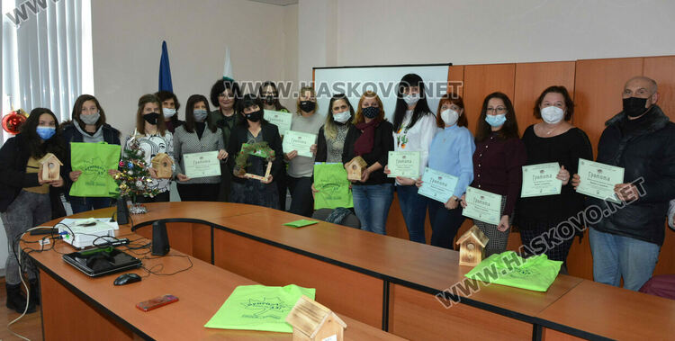 Приятели на природата с отличия от РИОСВ-Хасково