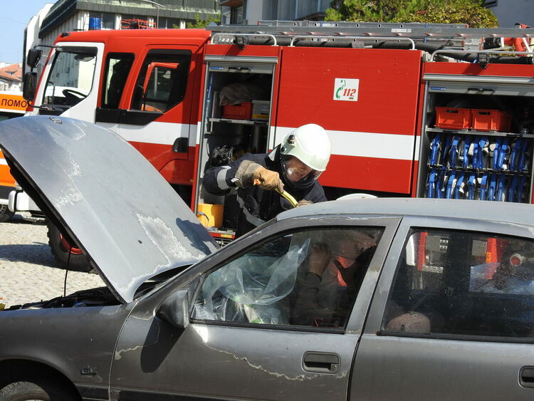 Шофьор пострада при катастрофа до Чорбаджийско