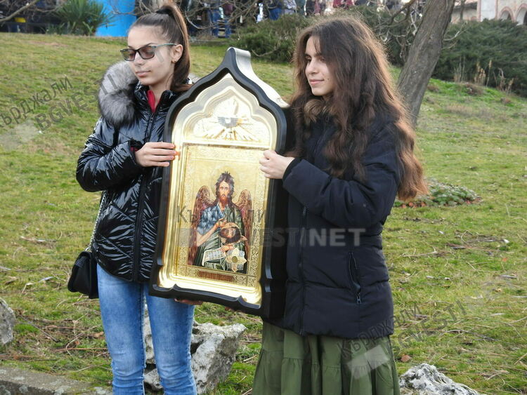 Иконата с мощи на Йоан Предтеча