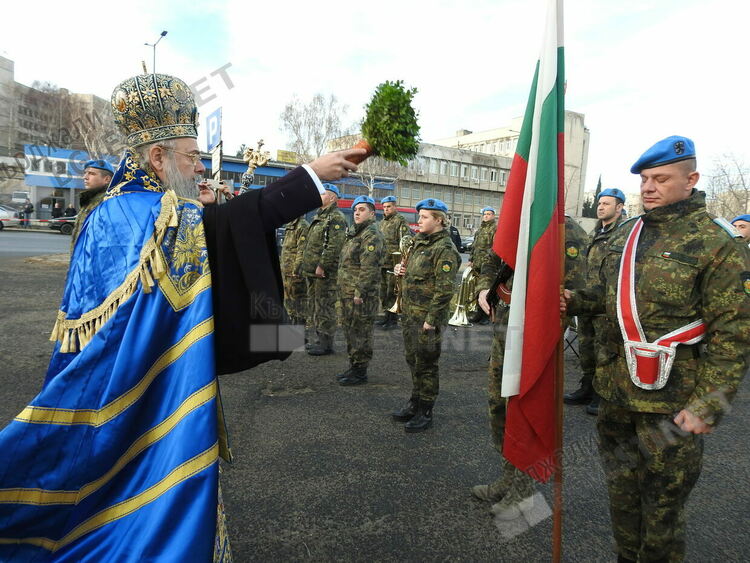 Освещаването на бойните знамена