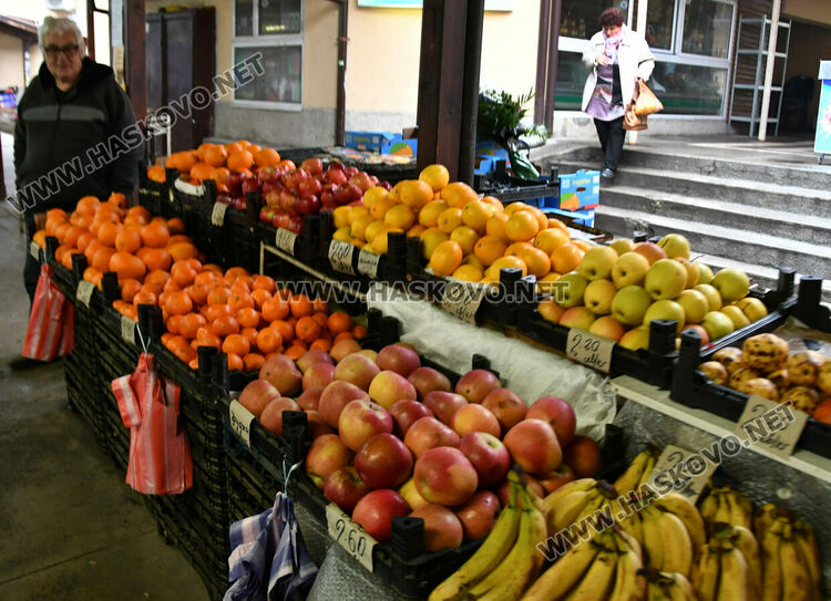 Спад в цените на плодове и зеленчуци след празниците