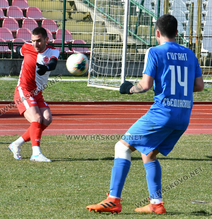 “Саяна Хасково” записа равенство срещу “Гигант” на “Ямача”