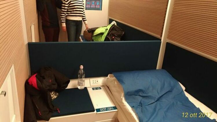 Летище Виена се сдоби с интелигентни спални кабини