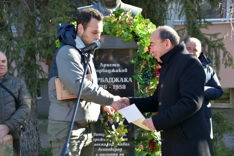 Любослав Ангелов е най-добрият винар тази година в Асеновград 