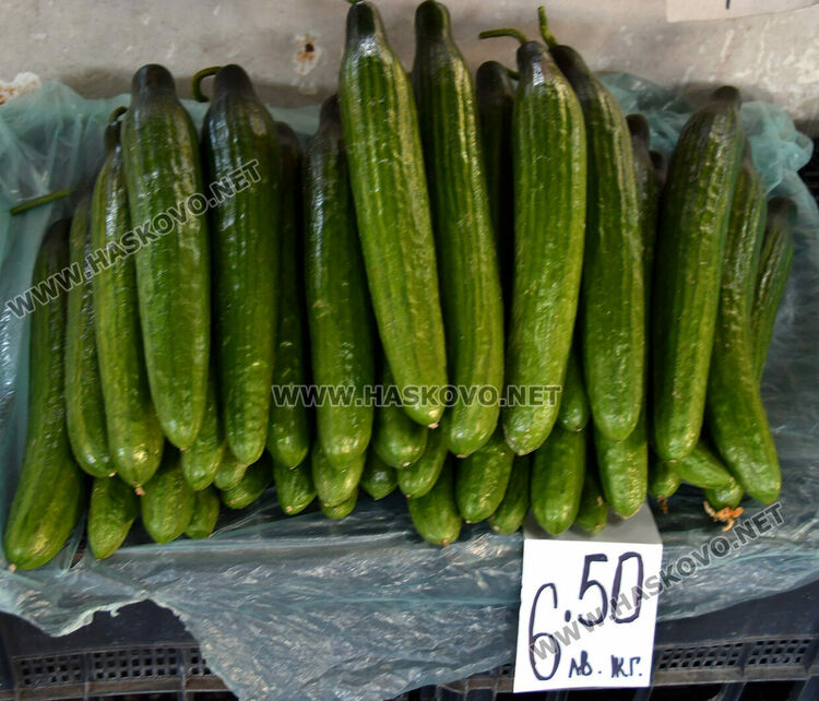 Краставиците стигнаха рекордна цена от 6.50 лв./кг в Хасково