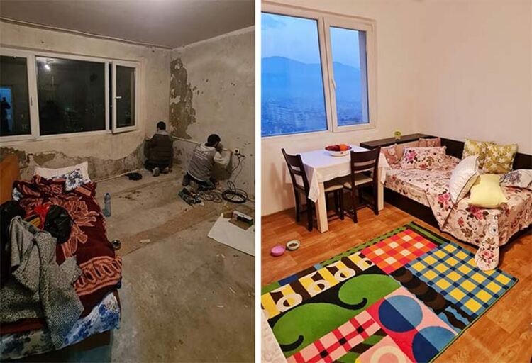 Хаки Кан отново обедини кърджалийци в добра кауза, ремонтираха дома на бедна жена