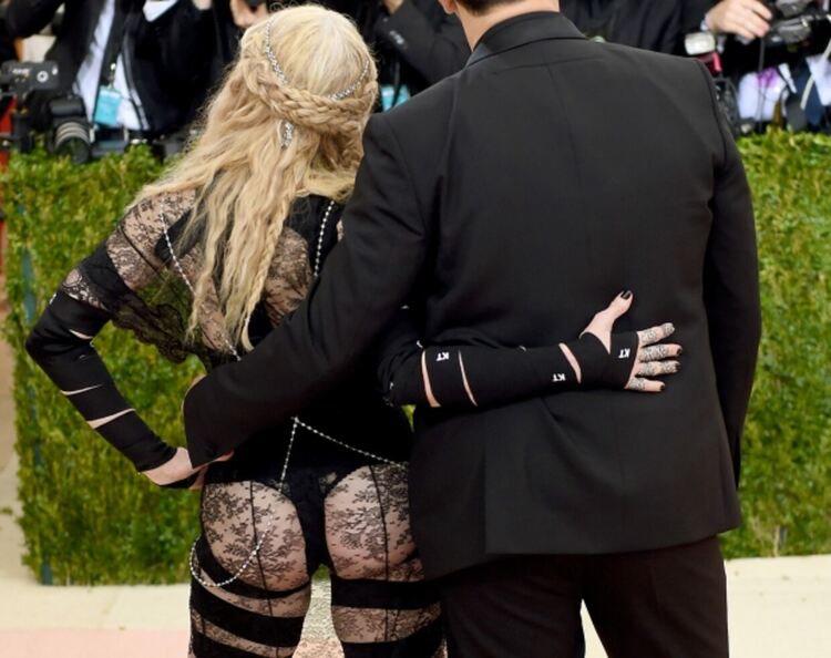 Мадона на Met Gala през 2019 год.