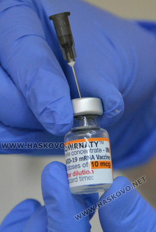 В Хасково започна ваксинацията срещу Ковид-19 на децата от 5 до 11 години