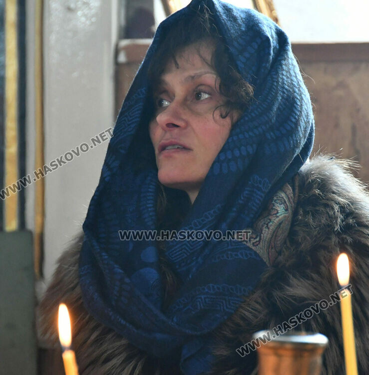 Литургия и освещаване на меда на Свети Харалампий