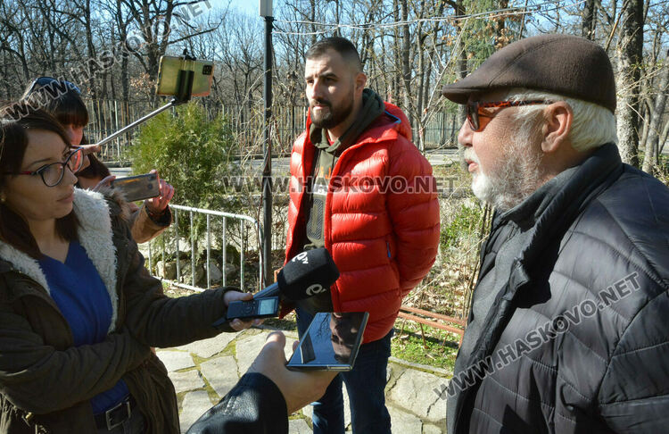 Щерьо Янев /вляво/ и Валентин Ахтаров