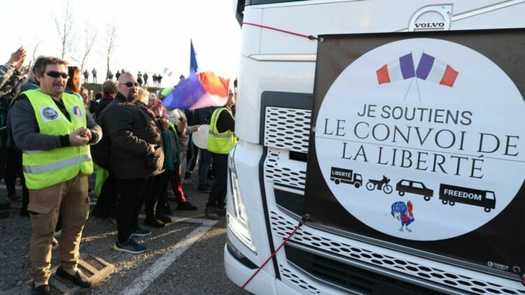 Полицията в Брюксел е в очакване на Конвоя на свободата