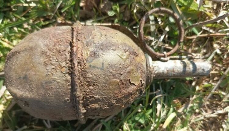 Унищожиха корозирала ръчна граната в Симеоновград