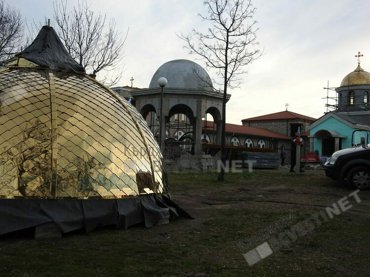 Днес поставят купола на Водосветната фиала в манастира „Св.Йоан Предтеча” във Веселчане