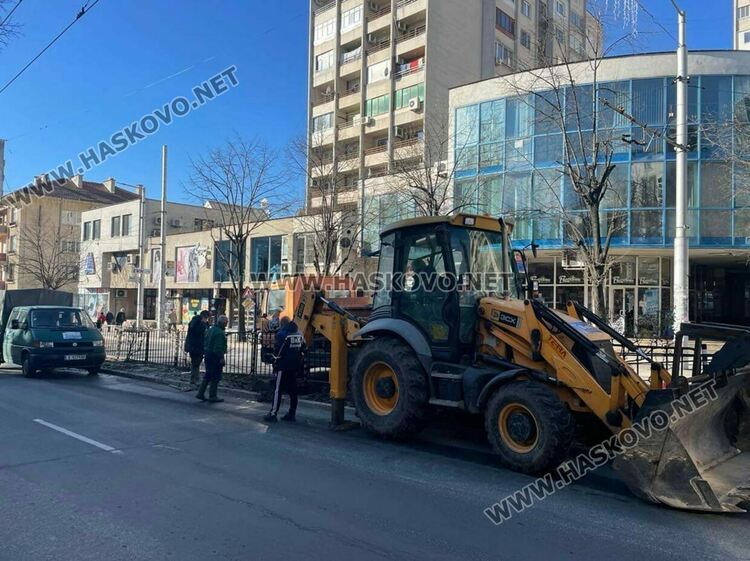 Част от Хасково без вода заради авария на "Раковски" 