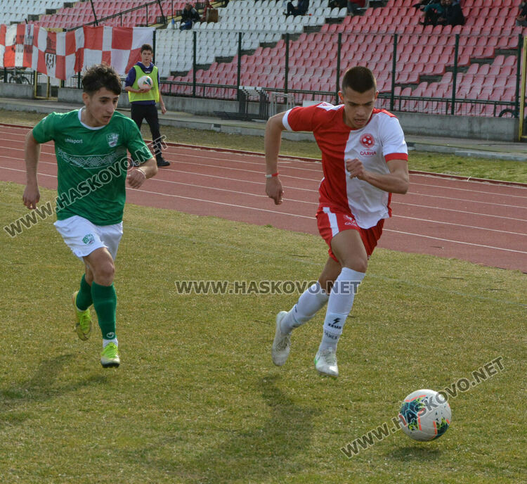 “Саяна Хасково” вкара 6 гола на “Берое” за перфектен старт на пролетния полусезон 