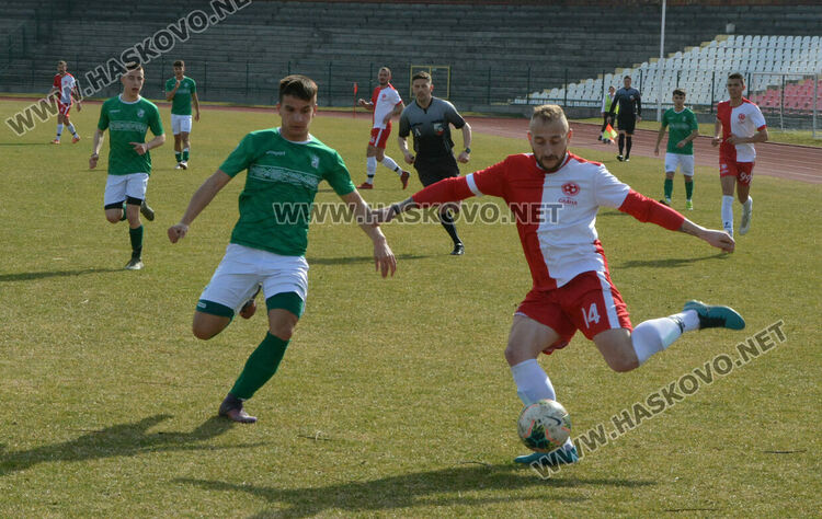“Саяна Хасково” вкара 6 гола на “Берое” за перфектен старт на пролетния полусезон 