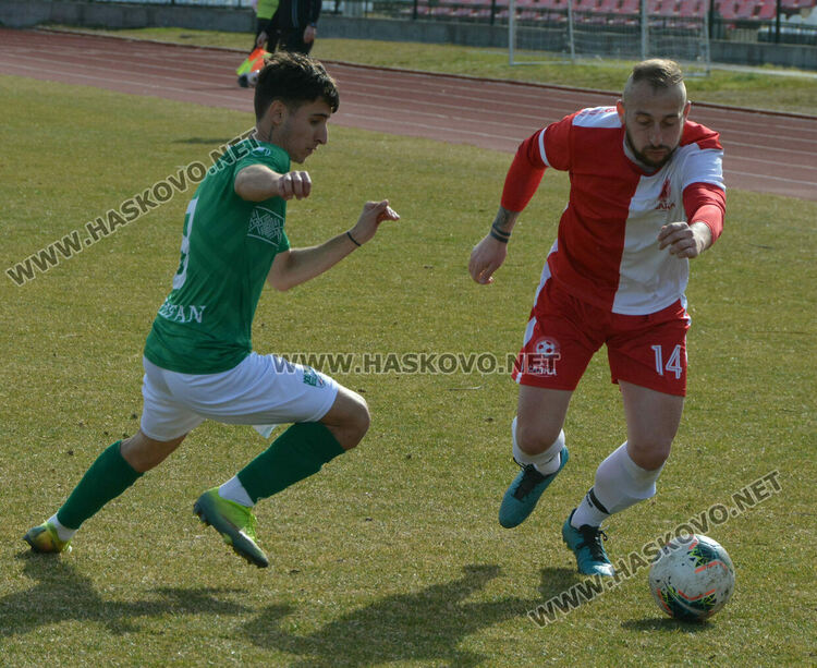 “Саяна Хасково” вкара 6 гола на “Берое” за перфектен старт на пролетния полусезон 