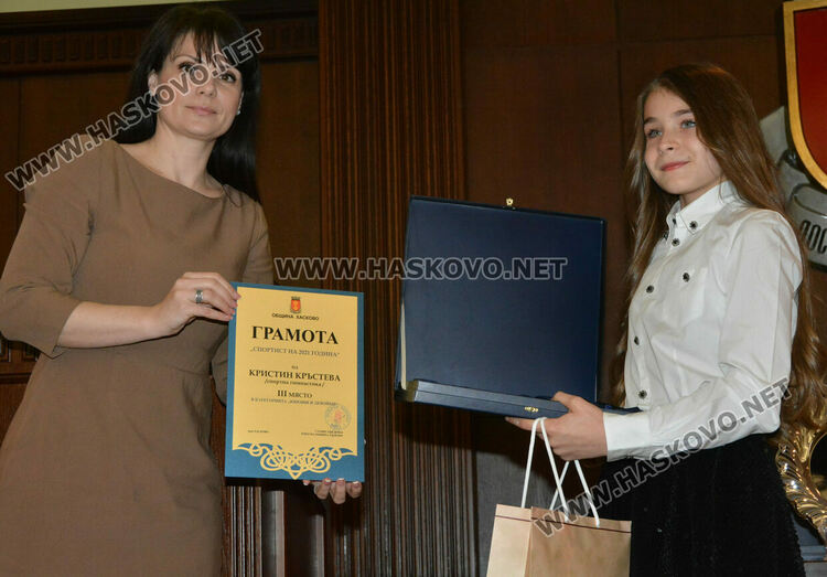 Тихомир Баротев и Мария-Магдалена Кирева са най-добрите спортисти на Хасково за 2021-а