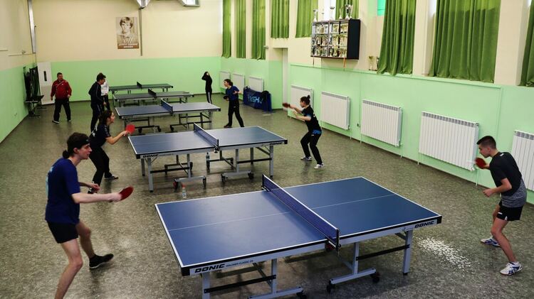Смоленският клуб по тенис на маса „Орфей“ на подготовка в Ардино