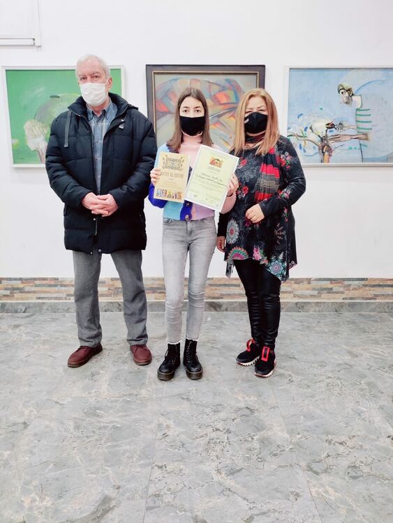Ученичка от ,,Йовков“ зае първо място на Националния конкурс „Рождество Христово“