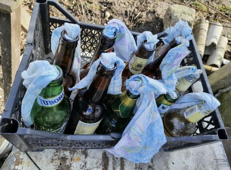 Коктейли Молотов срещу танковете