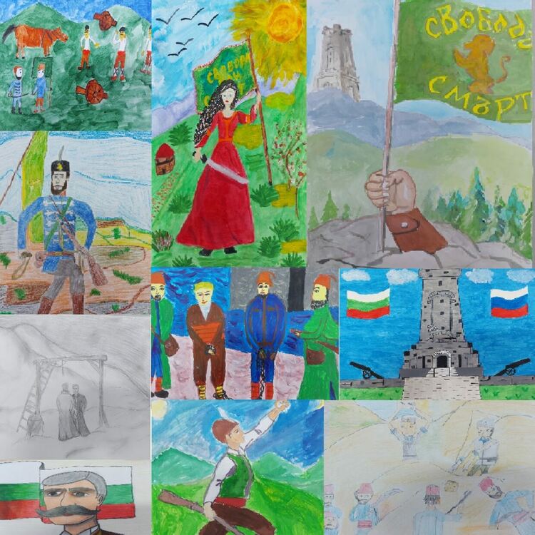 Обявиха отличените рисунки в конкурса “За свободата българска”