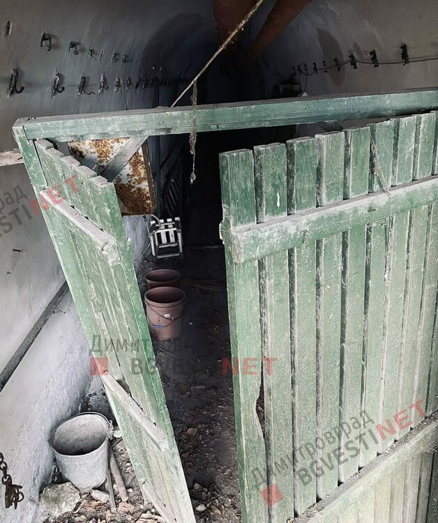 Началото на подземни тунели построени за уритие