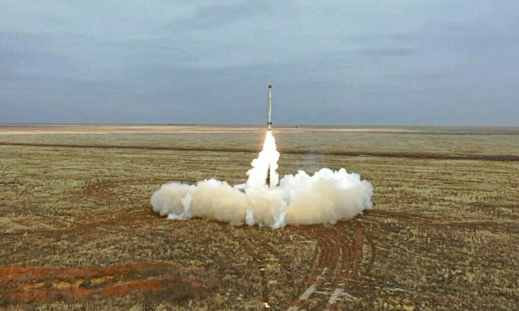 Русия тества ракета "Искандер-К", способна да носи ядрен заряд. Сн.: АП