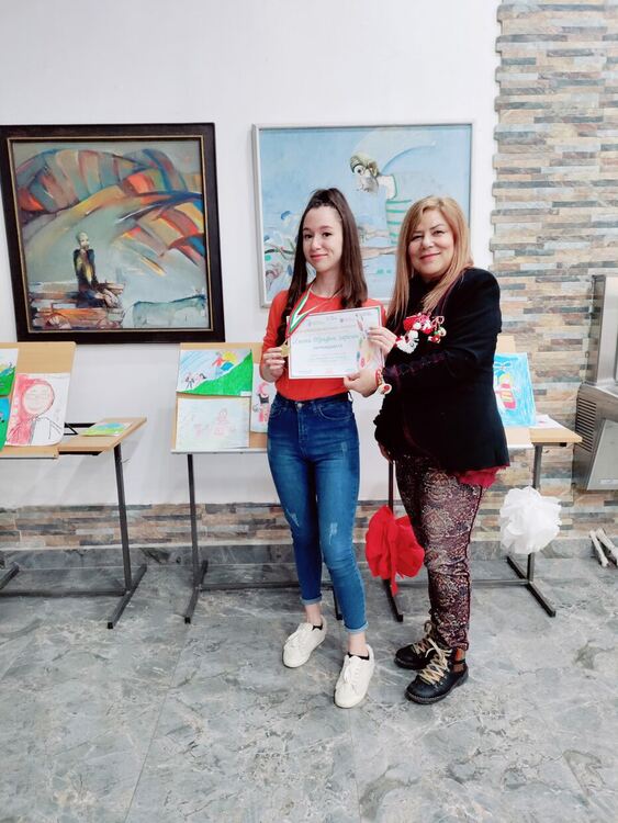 Възпитаничка на ,,Йовков“ с първо място на национален конкурс