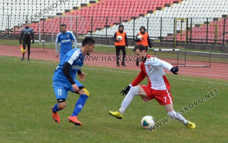 “Саяна Хасково” победи “Гигант” с гол на Вълчан Чанев