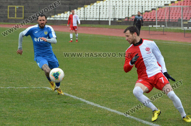 “Саяна Хасково” победи “Гигант” с гол на Вълчан Чанев