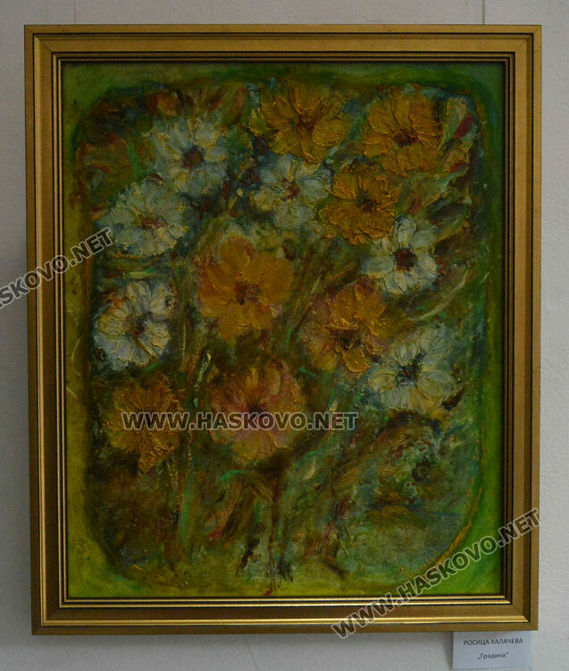 Хасково събра художниците Ивайло Каменов и племенницата на Нерон -Росица Халачева