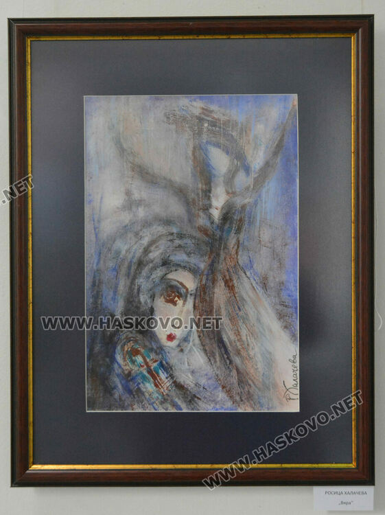 Хасково събра художниците Ивайло Каменов и племенницата на Нерон -Росица Халачева