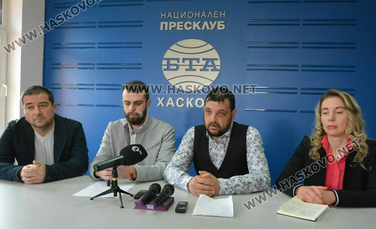 Антон Железзанов, Атанас Кръстев, Ясен Колев и Красимира Христова