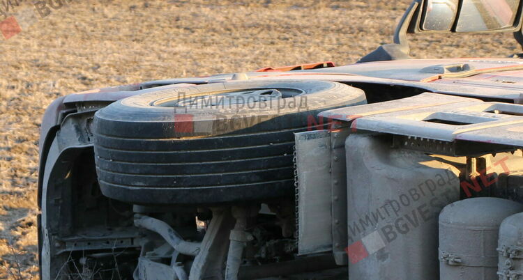 състоянието на гумите на камиона