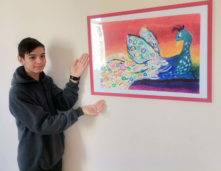 Училище „Шандор Петьофи“ се превърна в галерия за патронния си празник