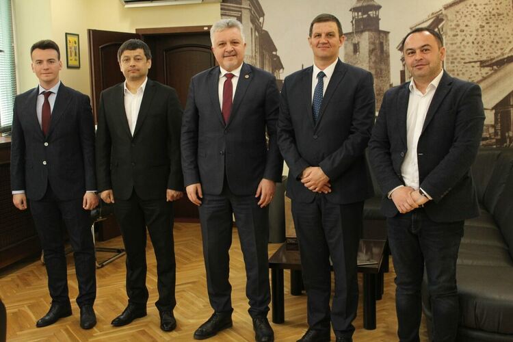 Станислав Дечев и кметът на Люлебургас обсъдиха съвместни инициативи и проекти