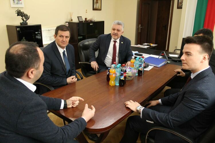 Станислав Дечев и кметът на Люлебургас обсъдиха съвместни инициативи и проекти