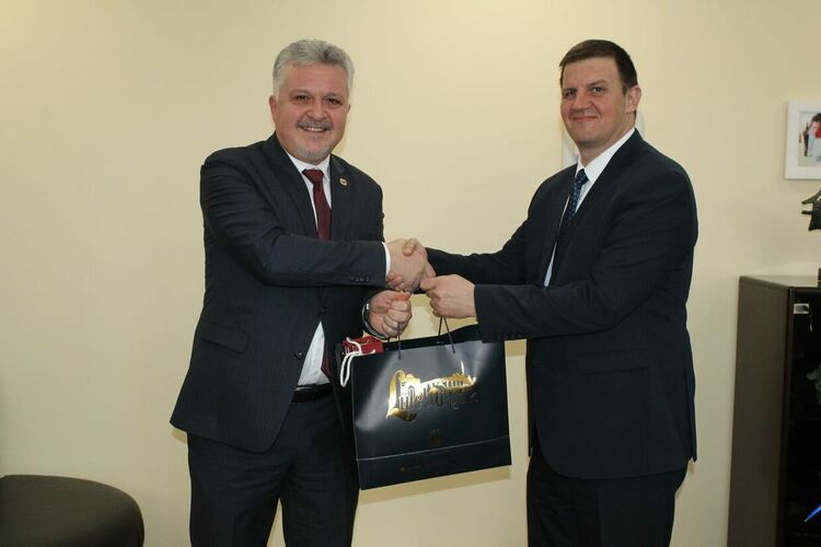 Станислав Дечев и кметът на Люлебургас обсъдиха съвместни инициативи и проекти