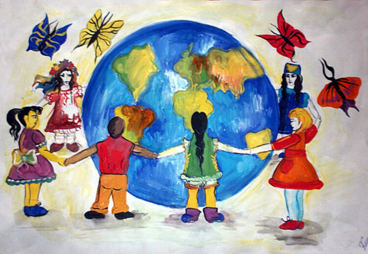 рисунка: Елмаз Емиросанова,15 г., Украйна