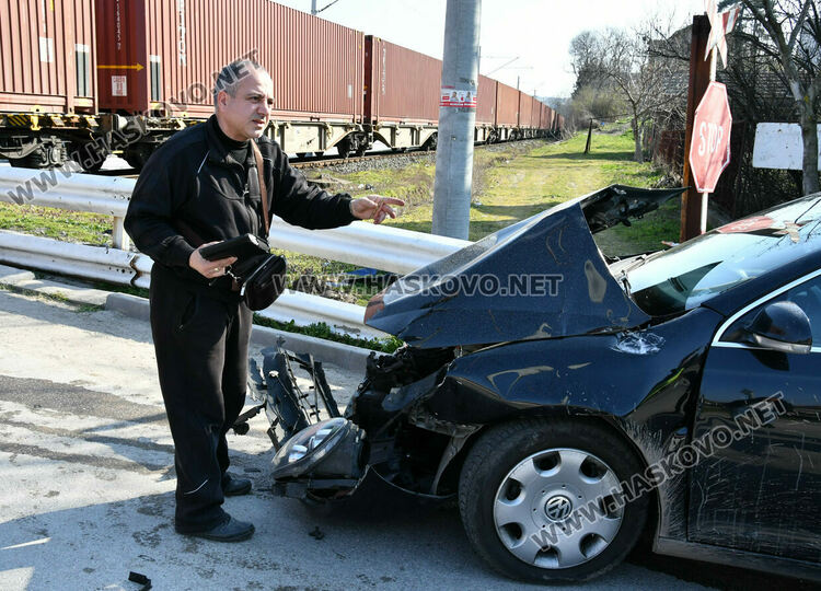 Водачът на колата