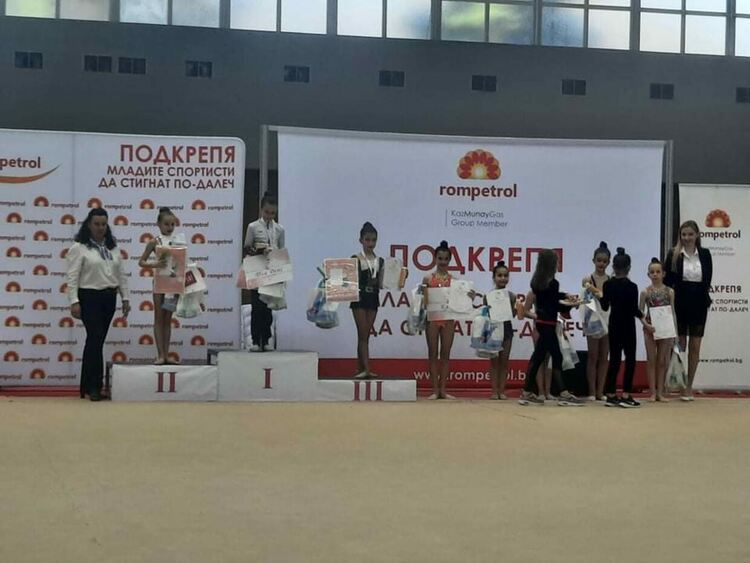 4 призови места за гимнастичките "Калия" от “Съзвездия на красотата”